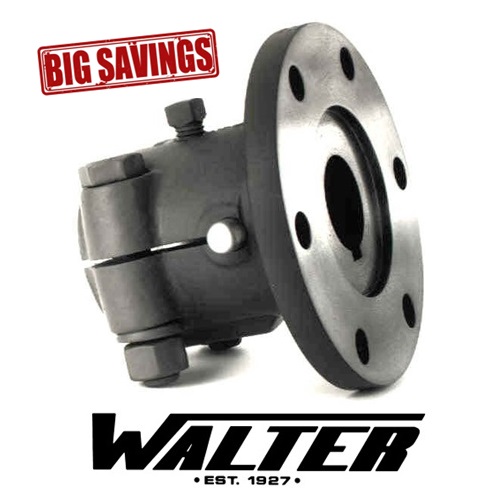 What are the 2 different types of shaft couplings that you might find on small inboard vessels?