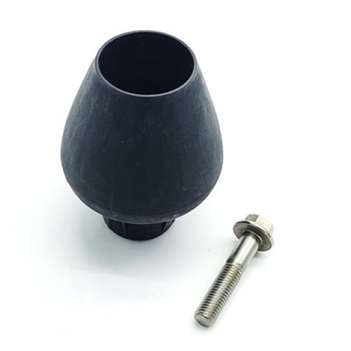 What is the size of the hex head inside the DPH series prop cone?